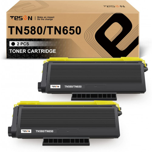 TN650 Toner Cartridge 2 Packs